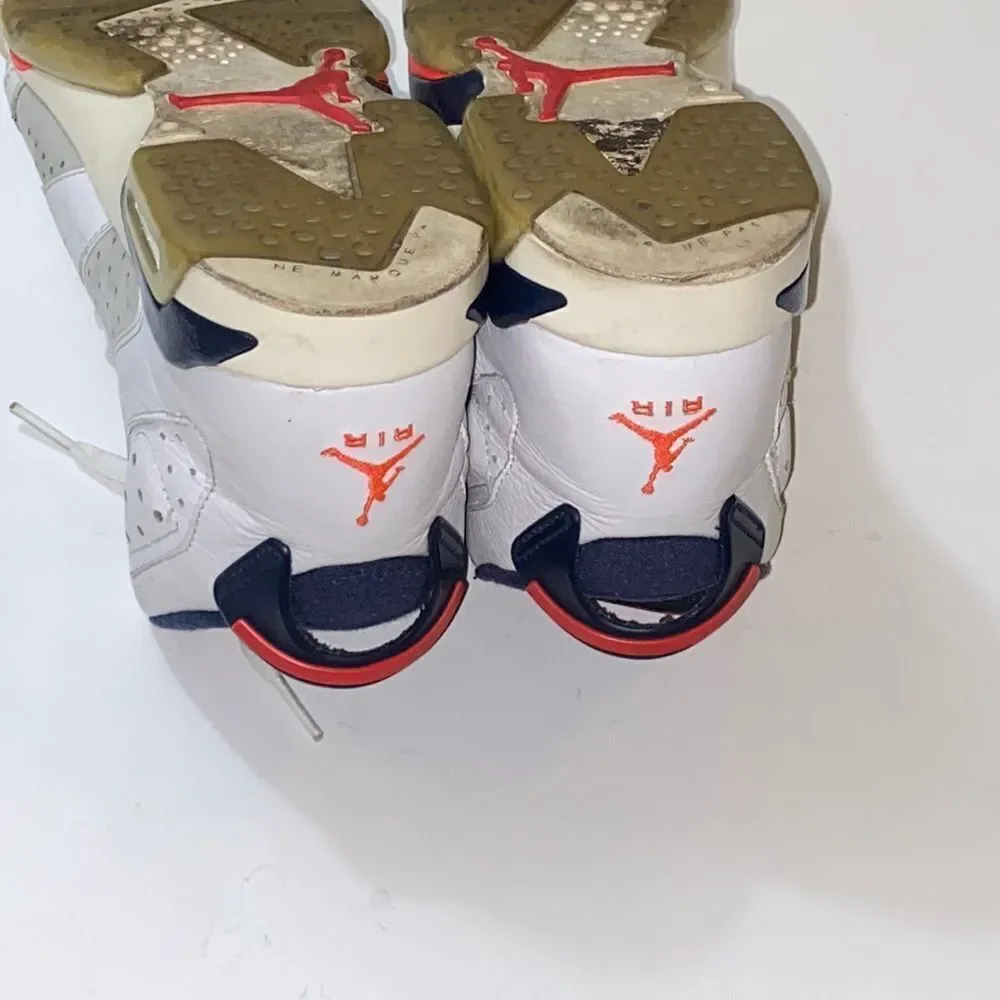 Jordan Air 6 Retro Tinker- Size 6.5Y USA 384664-104 Size 6.5Y Junior Shoes